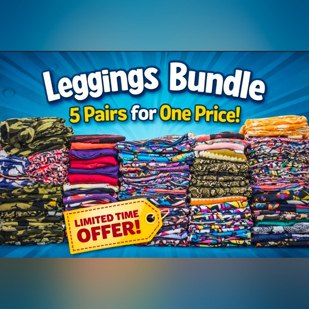 Legging Bundle - 5 Pairs